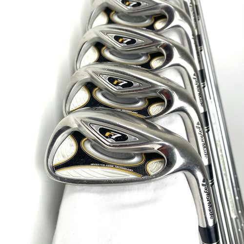 Used Taylormade R7 Men's Right Iron Set 4i-aw Regular Flex Steel Shaft