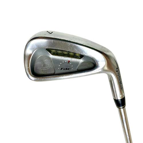 Used Taylormade Rac Lt Men's Right 7 Iron Regular Flex Steel Shaft