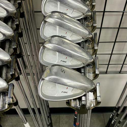 Used Taylormade Rac Ht 3i-sw Stiff Flex Steel Shaft Iron Sets