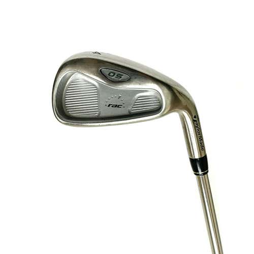 Used Taylormade Rac Os Men's Right 4 Iron Regular Flex Steel Shaft