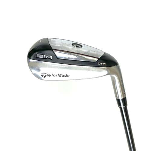 Used Taylormade Sim Dhy Men's Right 4 Hybrid Senior Flex Graphite Shaft