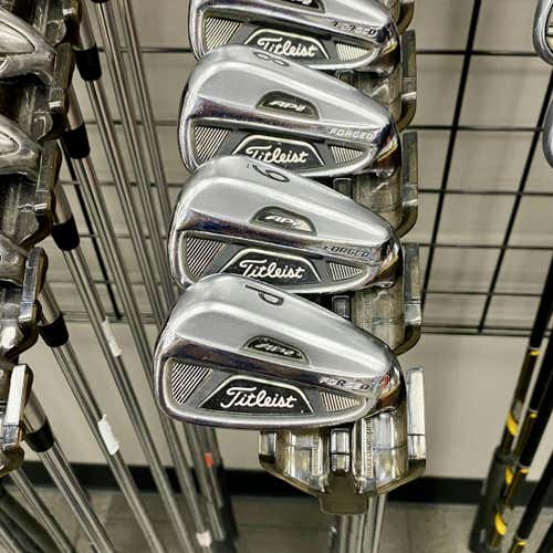 Used Titleist 712 Ap2 Men's Right Iron Set 4i-pw Stiff Flex Steel Shaft