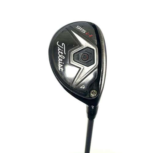 Used Titleist 915h Men's Right 4 Hybrid Stiff Flex Graphite Shaft