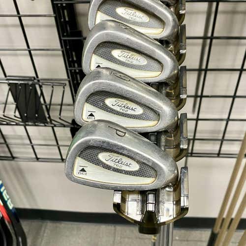 Used Titleist Dci 762 Men's Right Iron Set 3i-pw Stiff Flex Steel Shaft