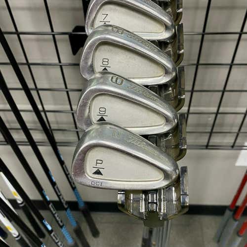 Used Titleist Dci Men's Right Iron Set 3i-pw Stiff Flex Steel Shaft