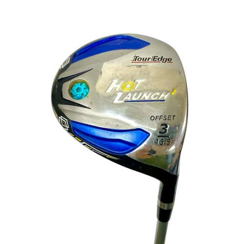 Used Tour Edge Hot Launch 2 Men's Right 3 Wood Senior Flex Graphite Shaft