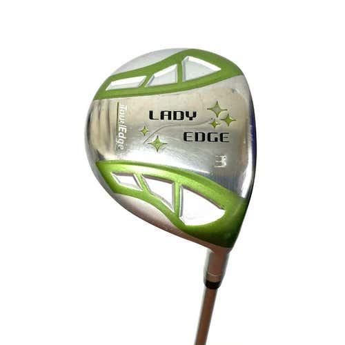 Used Tour Edge Lady Edge Women's Right 3 Wood Ladies Flex Graphite Shaft