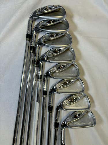 Used Taylormade R7 Cgb Max 3i-pw Regular Flex Steel Shaft Iron Sets