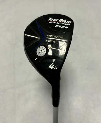 Used Tour Edge Hot Launch E522 Houdini Sole 4 Wood Senior Flex Graphite Shaft Fairway Woods