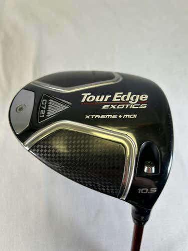 Used Tour Edge C721 Exotics 10.5 Degree Regular Flex Graphite Shaft Drivers