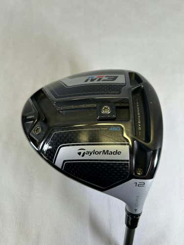 Used Taylormade M3 Hammerhead 12.0 Degree Senior Flex Graphite Shaft Drivers