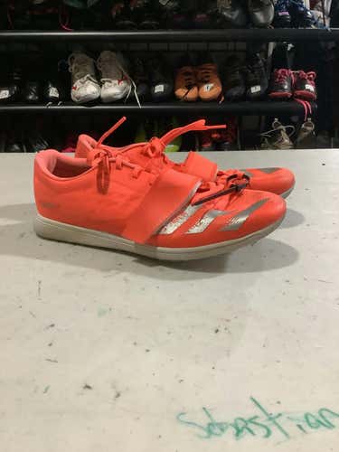 Used Adidas Senior 11 Adult Track And Field Cleats