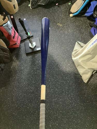 Used Blue Wood Bat 34" Wood Bats