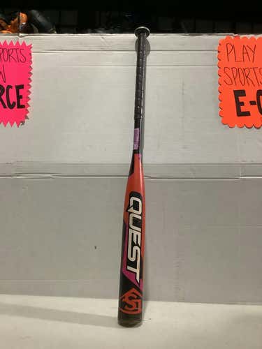 Used Louisville Slugger Quest 30" -12 Drop Usa 2 1 4 Barrel Bats