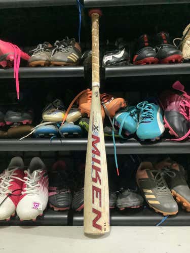 Used Miken Jrev11 27" -11.5 Drop Usssa 2 3 4 Barrel Bats