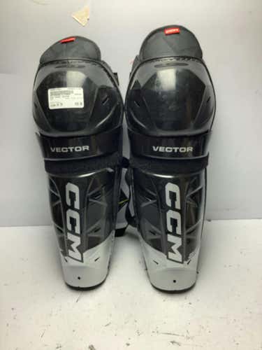 Used Ccm Tacks Vector 14" Hockey Shin Guards