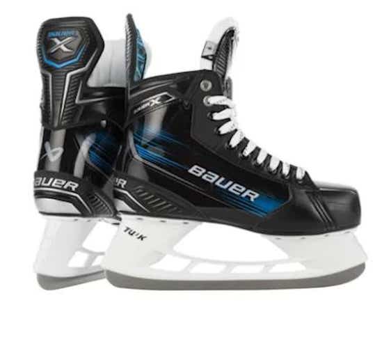 New Bauer Intermediate Bauer X Skate Ice Hockey Skates Intermediate 4.5