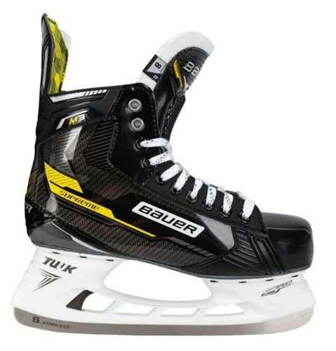 New Bauer Intermediate Supreme M3 Ice Hockey Skates Intermediate 4.0