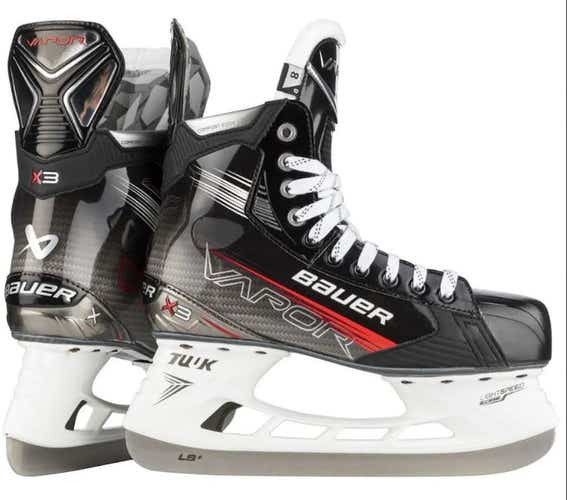 New Bauer Intermediate Vapor X3 Skate Ice Hockey Skates Intermediate 5.0