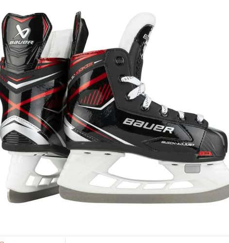 New Bauer Junior Lil Rookie Skate Ice Hockey Skates Adjustable