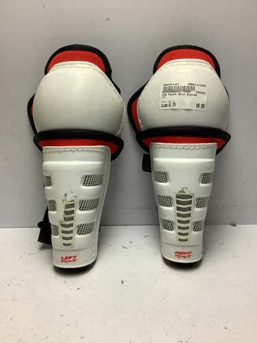 Used Ccm 8" Hockey Shin Guards