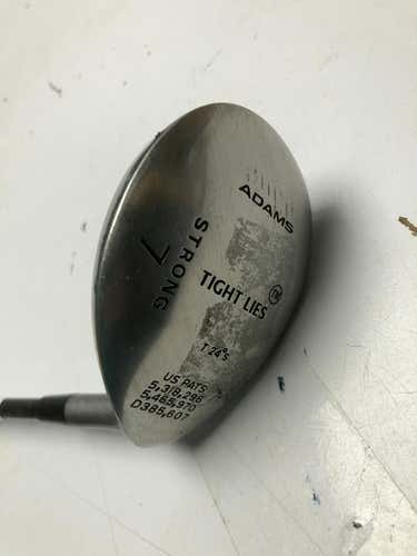 Used Adams Golf Tight Lies 7 Wood Graphite Regular Golf Fairway Woods