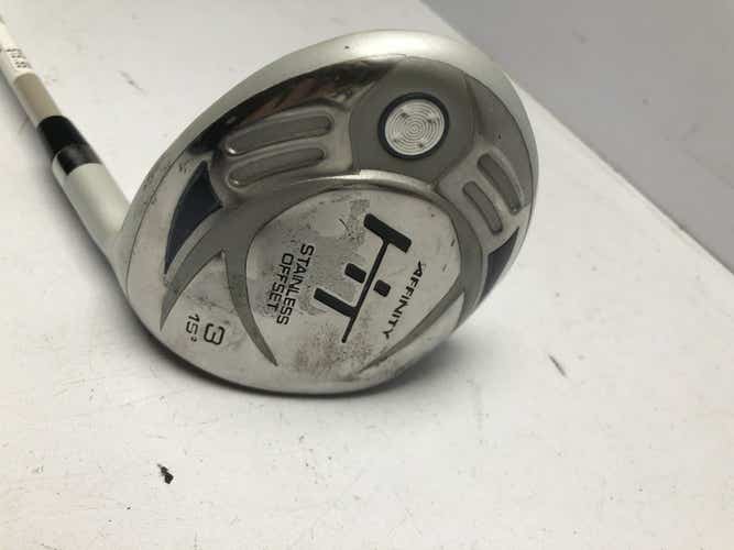 Used Affinity Ht 3 Wood Graphite Ladies Golf Fairway Woods