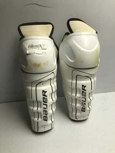 Used Bauer Supreme 150 11" Hockey Shin Guards