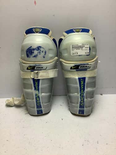 Used Bauer Supreme 30 8" Hockey Shin Guards