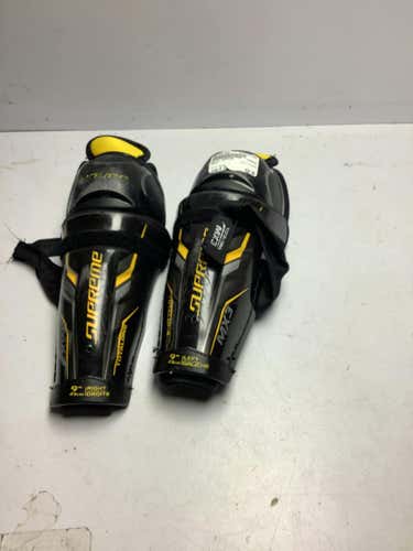 Used Bauer Supreme 9" Hockey Shin Guards