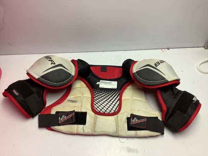 Used Bauer Vapor Lil Rookie Lg Hockey Shoulder Pads