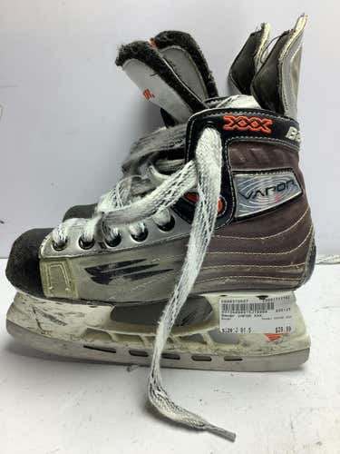 Used Bauer Vapor Xxx Junior 01.5 Ice Hockey Skates