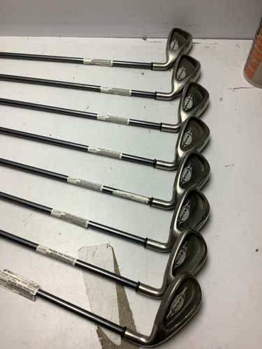 Used Callaway Big Bertha 4i-gw Aw Ladies Flex Graphite Shaft Iron Sets