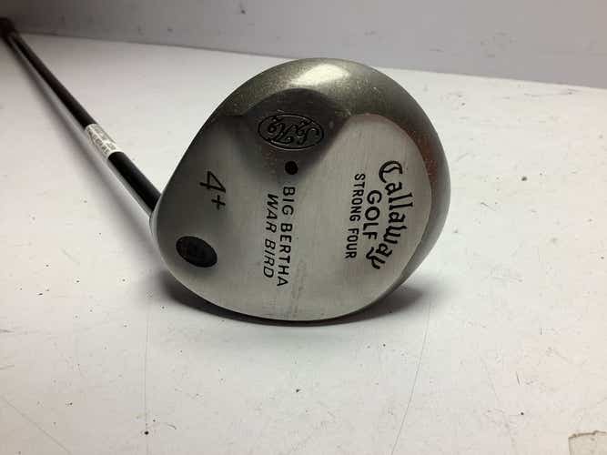 Used Callaway Big Bertha War Bird 4 Wood Stiff Flex Graphite Shaft Fairway Woods