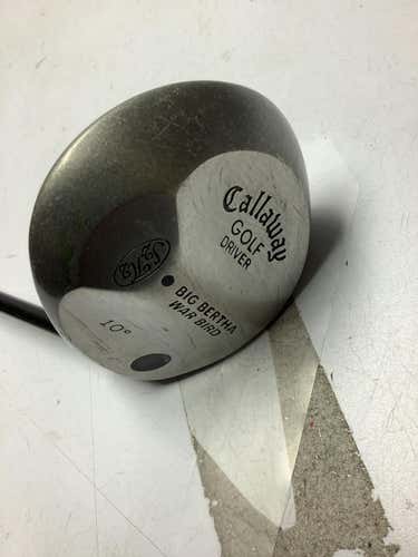 Used Callaway Big Bertha War Bird Regular Flex Graphite Shaft Drivers