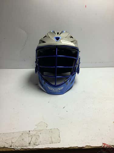 Used Cascade R Matte Chrome One Size Lacrosse Helmets