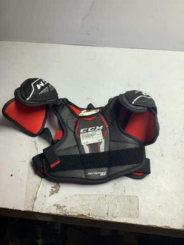 Used Ccm Jetspeed Le Sm Hockey Shoulder Pads