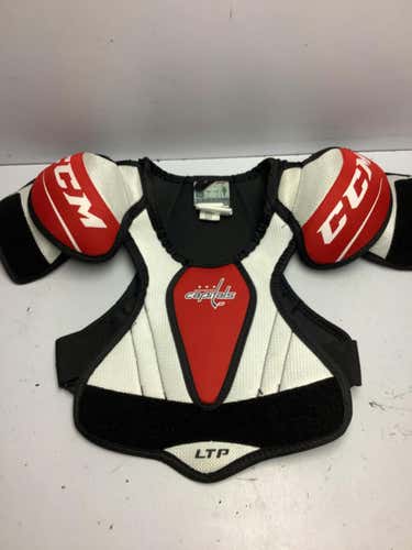 Used Ccm Ltp Sm Hockey Shoulder Pads