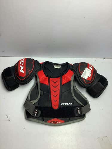 Used Ccm Qlt230 Sm Hockey Shoulder Pads