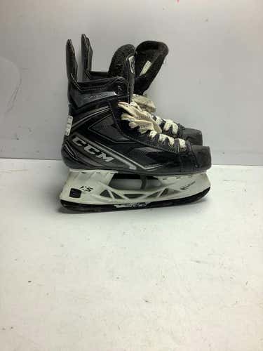 Used Ccm Ribcor Platinum Intermediate 5.0 Ice Hockey Skates