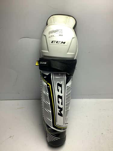 Used Ccm Tacks 9060 16" Hockey Shin Guards