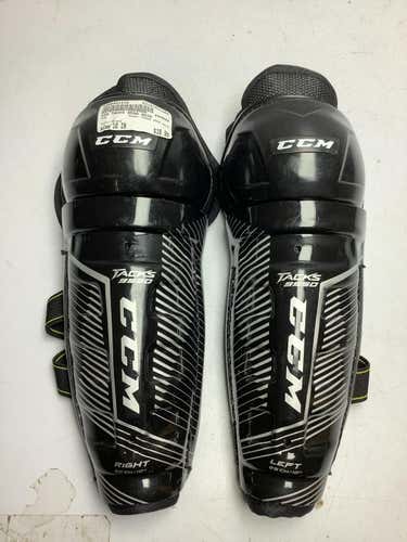 Used Ccm Tacks 9550 Shin 10" Hockey Shin Guards