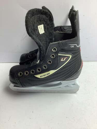 Used Ccm U+ Youth 13.0 Ice Hockey Skates