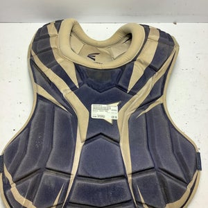 Used Easton CHEST PAD Catchers Chest Protector Navy Blue Intermed 11162-S000414672