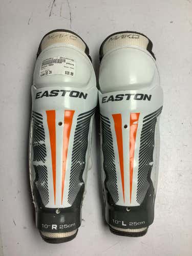 Used Easton Mako 10" Hockey Shin Guards