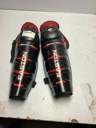 Used Easton S3 11" Hockey Shin Guards