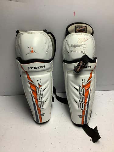 Used Itech 255tl 10 1 2" Hockey Shin Guards