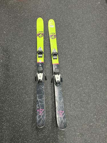 Used Line Gizmo 143 Cm Boys' Downhill Ski Combo