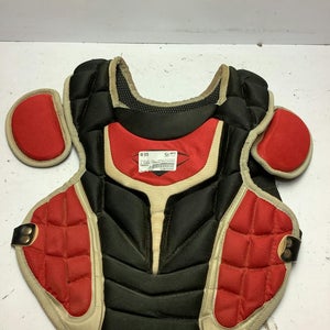 Used Louisville Slugger CHEST PROTECTOR Catchers Chest Protector Black Youth 11162-S000414673