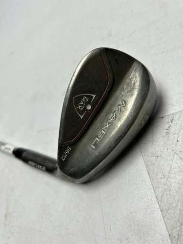 Used Maxfli Black Max 56 Degree Regular Flex Steel Shaft Wedges